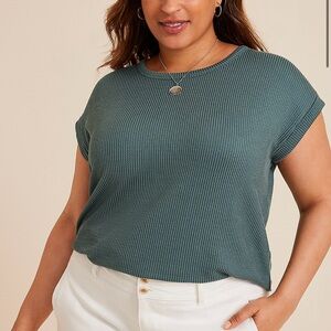 24/7 Clara Ribbed Tee